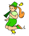 St Patrick's coloring sheets