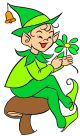 Leprechauns to color