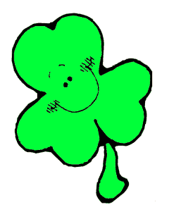 Shamrock coloring pages