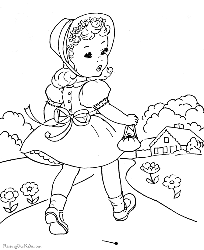 Saint Patrick coloring page