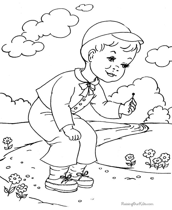 Saint Patrick coloring pages
