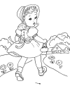 saint patrick kids coloring page