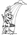 Leprechauns coloring pages