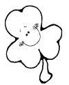 preschool shamrock picture to print