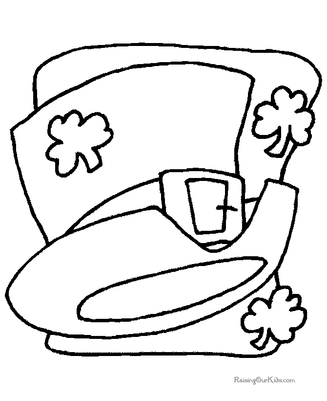 St Patricks coloring sheets